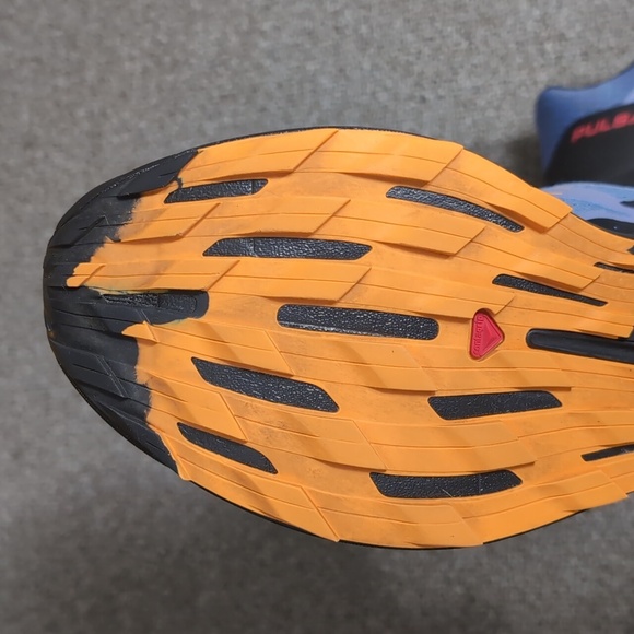 Salomon Pulsar Trail-Running Shoes Size 10 in Velvet Morning / Black - Picture 15 of 16